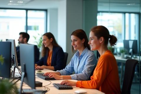 Das Kundenserviceteam von AutoPass Austria